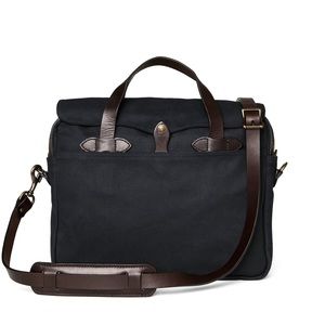 Filson Rugged Twill Original Briefcase Bag Navy